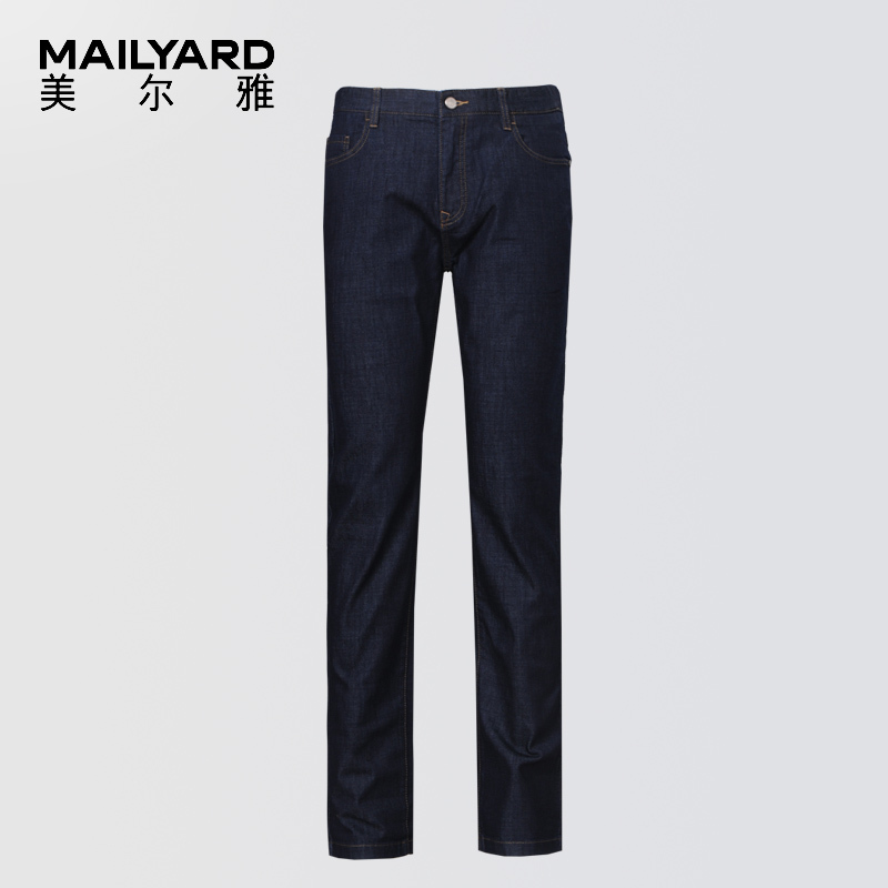 美尔雅(MAILYARD)牛仔裤 商务男士长裤 男式裤子 春夏薄休闲裤 106