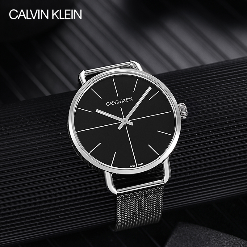 CK卡文克莱（CalvinKlein)手表Even系列时尚休闲商务石英男士手表K7B21121