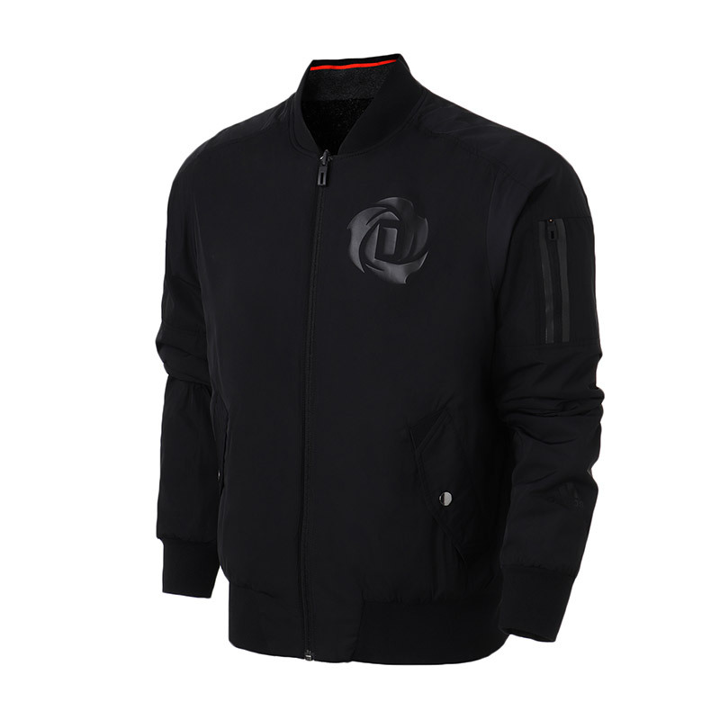 【自营】adidas阿迪达斯男子外套夹克篮球休闲运动服DP1861 L DP1861黑色