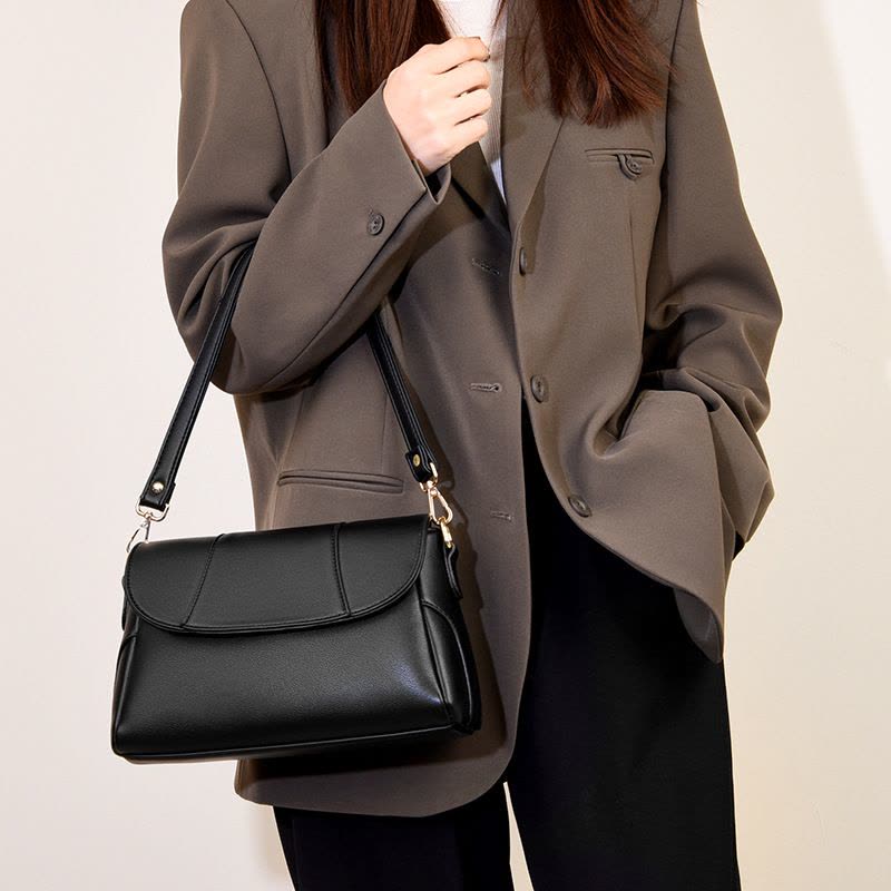 包包女斜挎包夏季新款时尚中年妈妈包百搭气质单肩包女士小包图片