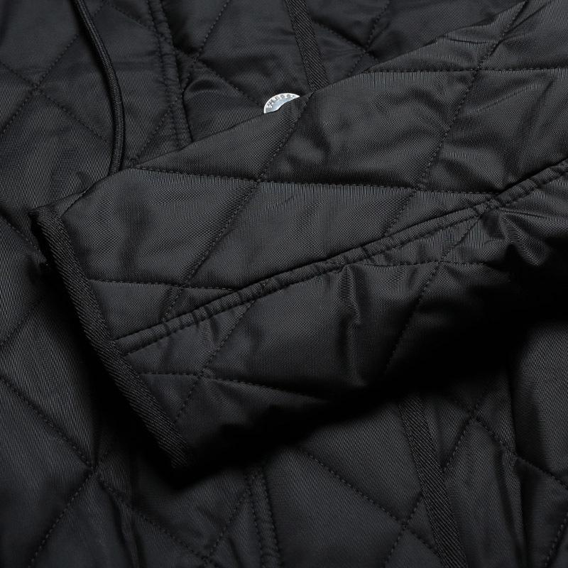 BURBERRY 博柏利 女款 锦纶菱形绗缝连帽棉服大衣外套 80355061