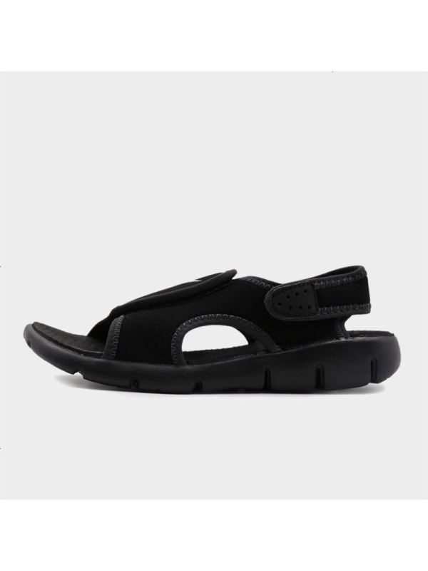 nike耐克男童女童SUNRAY ADJUST 4休闲凉鞋防滑沙滩鞋386518-011