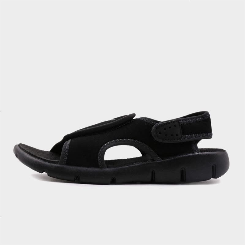 nike耐克男童女童SUNRAY ADJUST 4休闲凉鞋防滑沙滩鞋386518-011图片