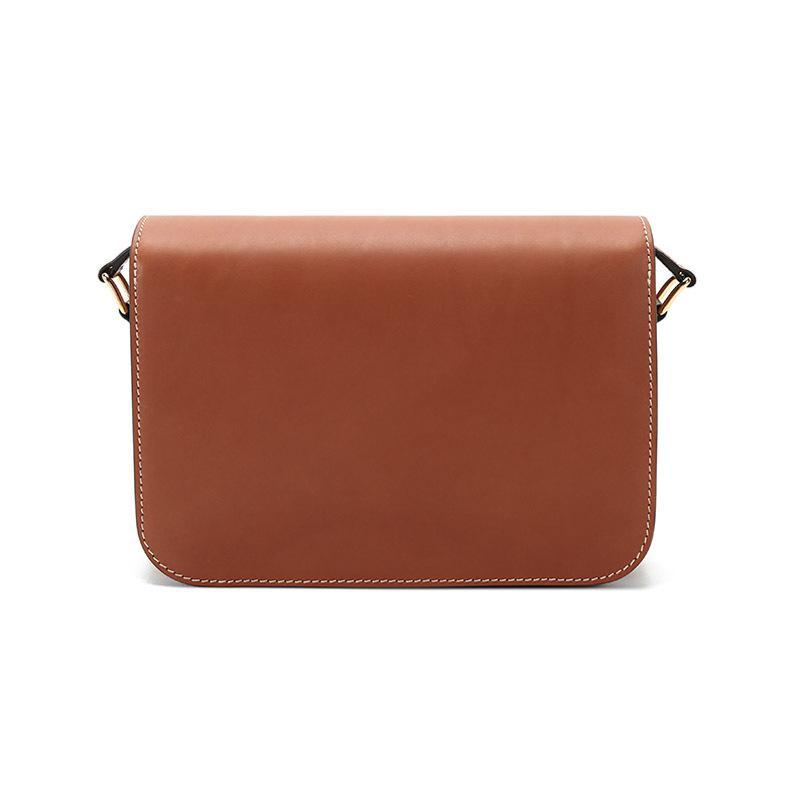 CELINE 赛琳 女士 牛皮革TRIOMPHE单肩斜挎包中号 187363BFN