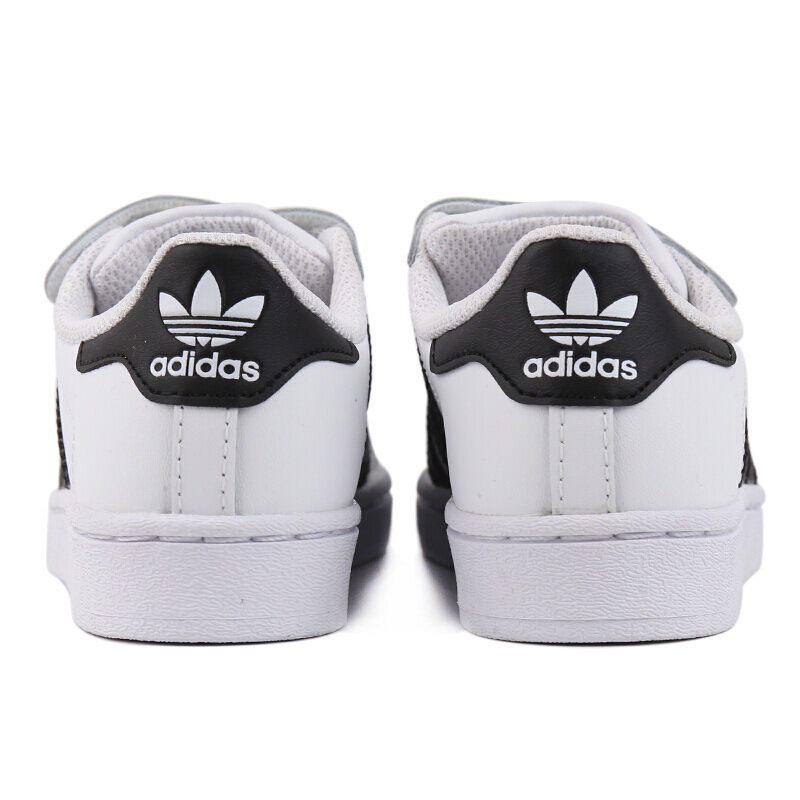 阿迪达斯（ADIDAS）小童运动贝壳头魔术贴休闲鞋FV3655/EF4838