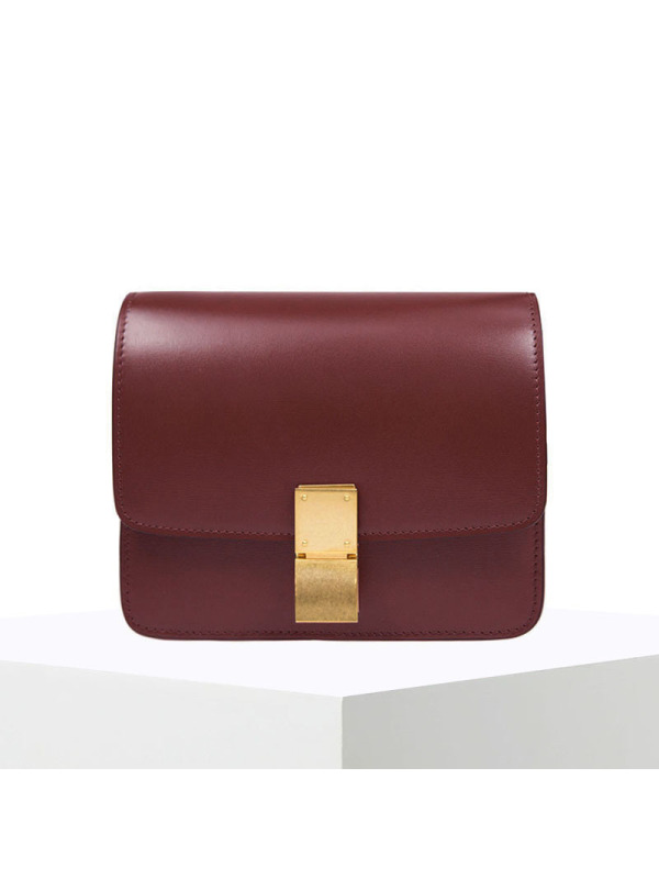 CELINE CLASSIC 金属方扣豆腐方包 小号18918