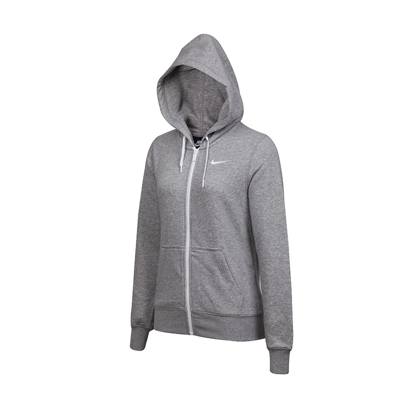 NIKE耐克女装 新款连帽长袖运动服 针织休闲夹克外套638284063