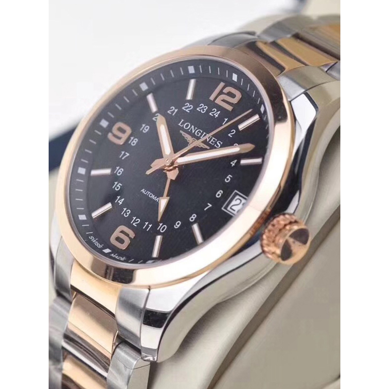 浪琴longines 康铂系列 L2.799.5.56.7 自动机械男表