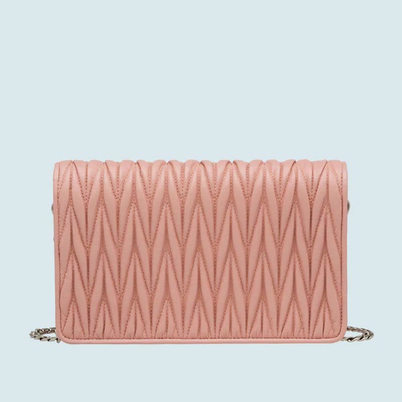 【预定】MIU MIU/缪缪 MIU D?LICE皮革手袋 5BP001 IOO图片