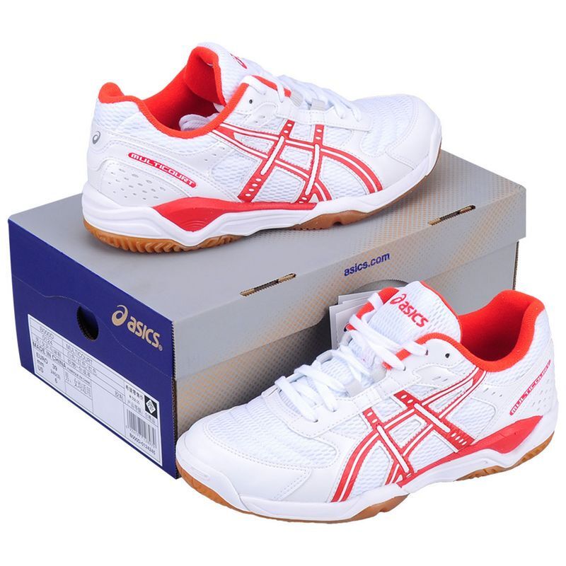 亚瑟士(ASICS)运动户外男女透气训练乒乓球鞋B000D