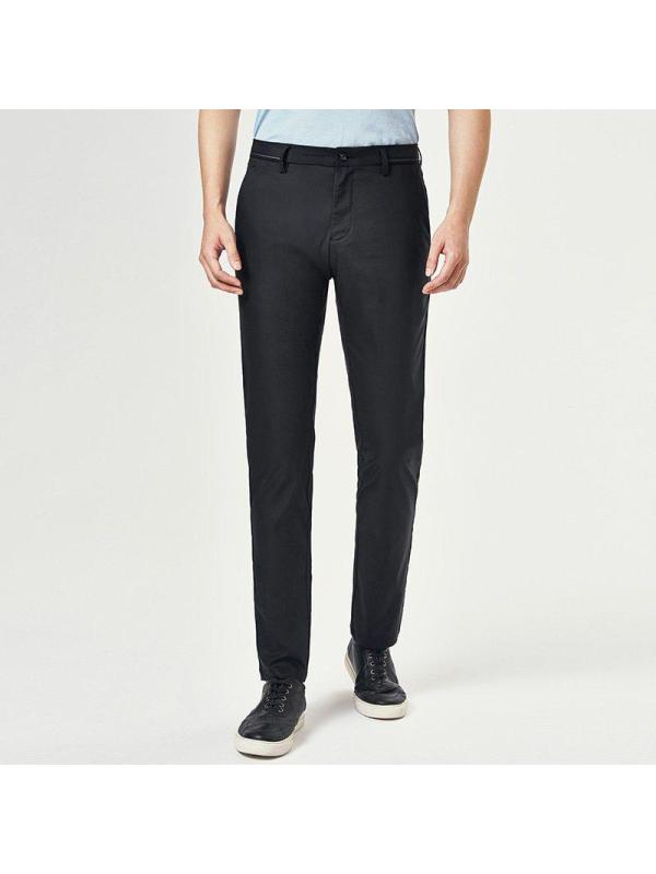 七匹狼休闲裤2019春季男士时尚商务休闲修身微弹长裤子