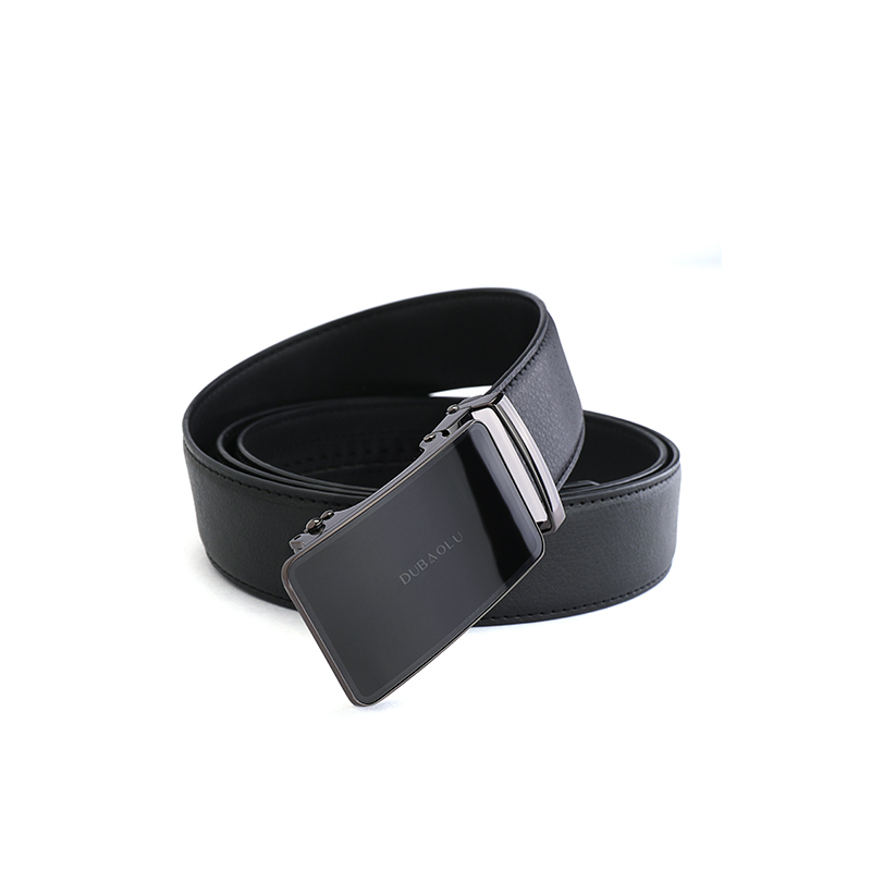 dubaolu都宝路配礼盒新款百搭商务牛皮自动扣男士皮带腰带裤带