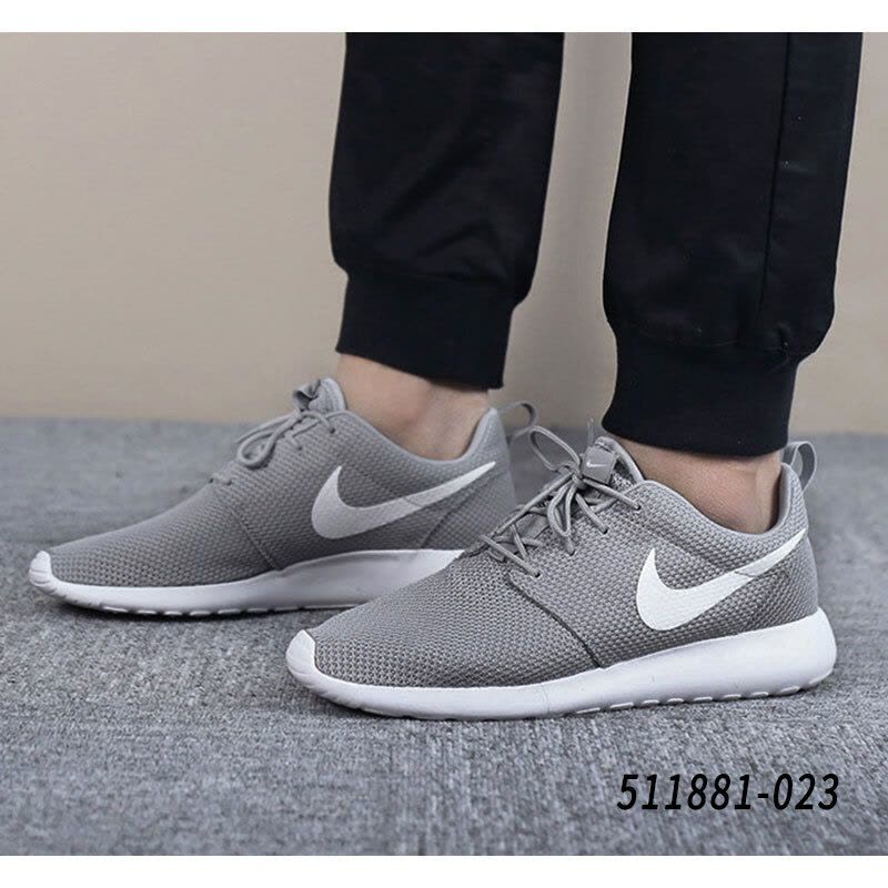 nike耐克男鞋RosheOne黑武士男子轻便透气运动跑步鞋511881-023图片