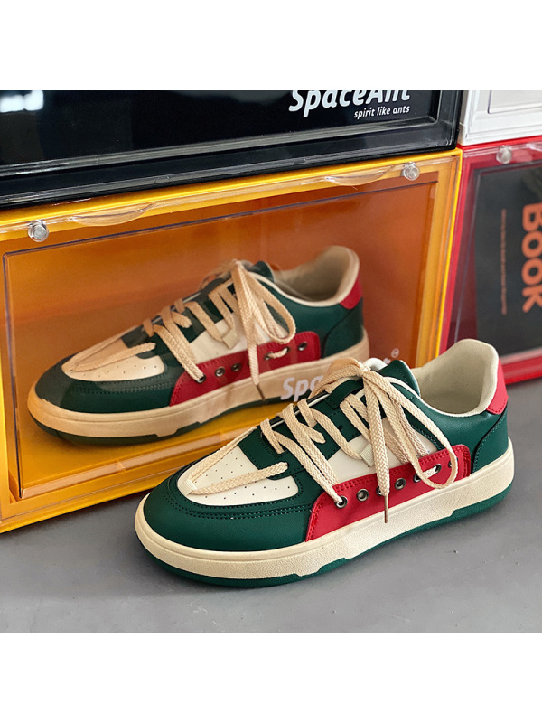 Ceen Bulled2022新款板鞋平底德迅潮鞋INS休闲运动森系原宿ulzzang男鞋潮流