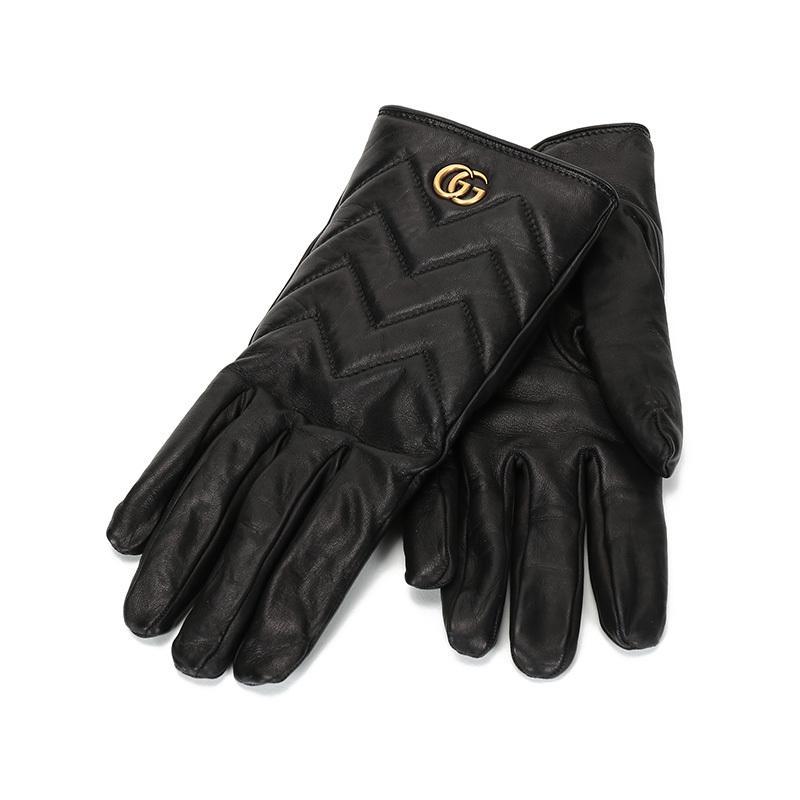 gucci古驰女士羊皮革手套477965bap00