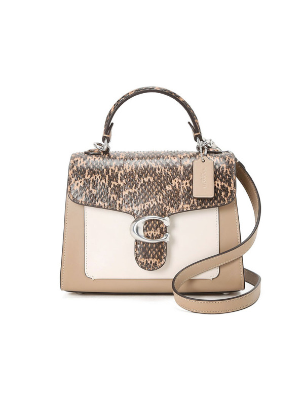 20春夏款 COACH TABBY C扣 手提 单肩斜挎包3787 金扣