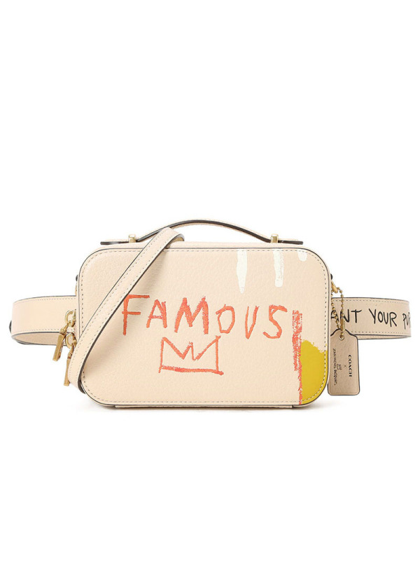 COACH 蔻驰 ALIE相机包 单肩包 斜挎包 光面皮金扣6915