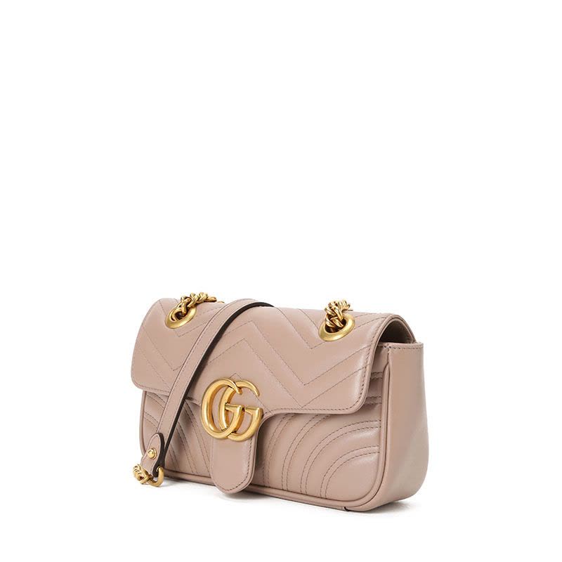 GUCCI GG Marmont 单肩包 446744迷你 21x12.5x5.5CM图片