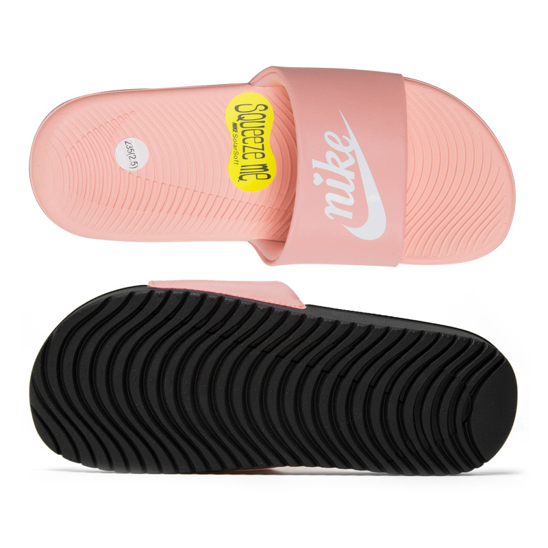 NIKE耐克 2019新款 KAWA SLIDE VDAY女子休闲拖鞋时尚一字拖沙滩拖鞋BQ7427