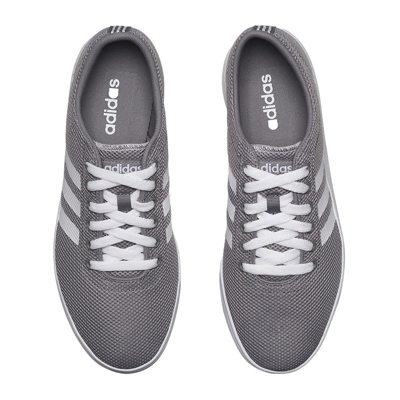 【自营】adidas阿迪达斯NEO男子板鞋网面透气休闲运动鞋DB0017 DB0017三度灰+亮白