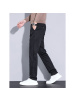 秋冬上新纯色直筒裤男士简约显瘦百搭中年商务通勤休闲裤男式