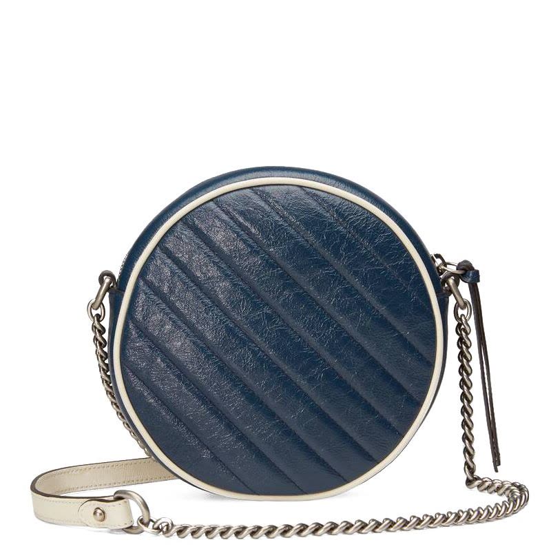 【预定】GUCCI/古驰GG Marmont系列圆形迷你肩背包 18.5*18.5*6.5CM图片