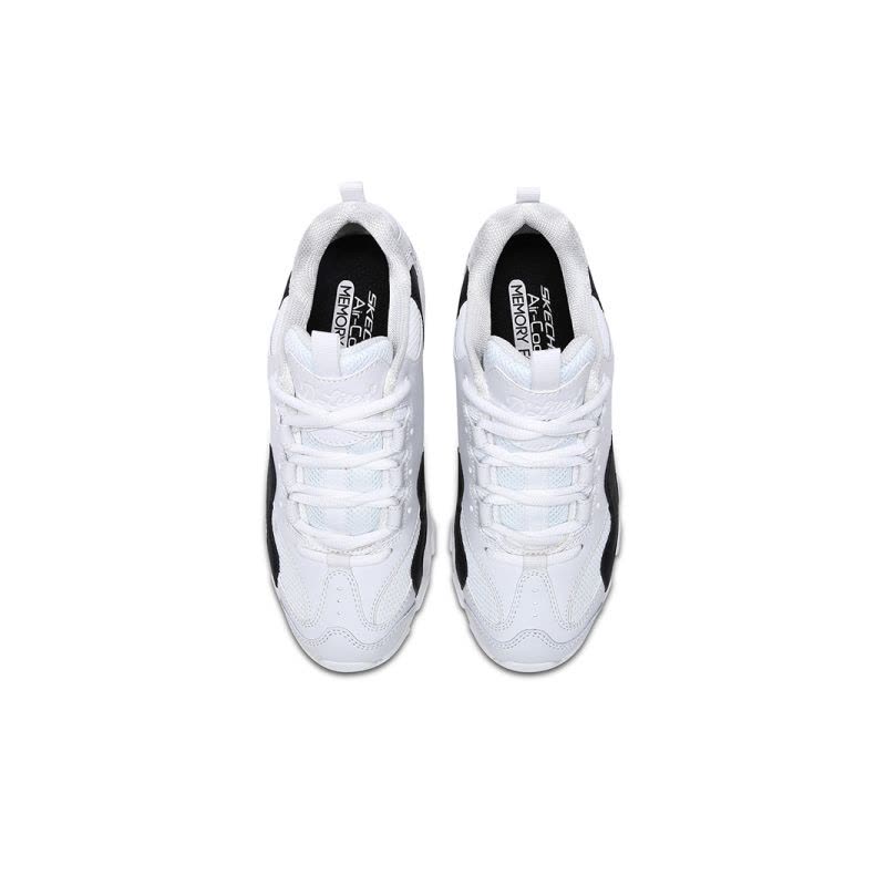 Skechers斯凯奇新款情侣鞋D'lites熊猫鞋 厚底增高老爹鞋88888001图片