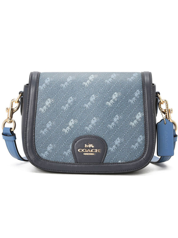 COACH 马鞍包 马车印花 C4059