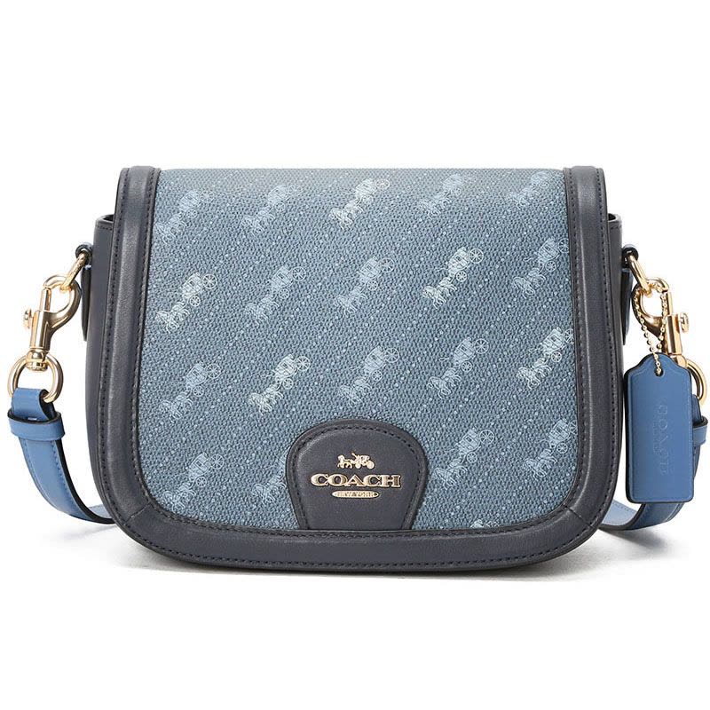 COACH 马鞍包 马车印花 C4059图片