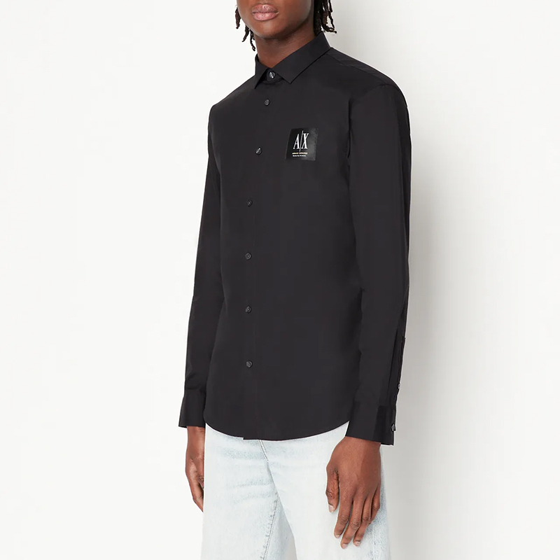 阿玛尼 ARMANI EXCHANGE 男士长袖衬衫3RZC10 ZNXLZ