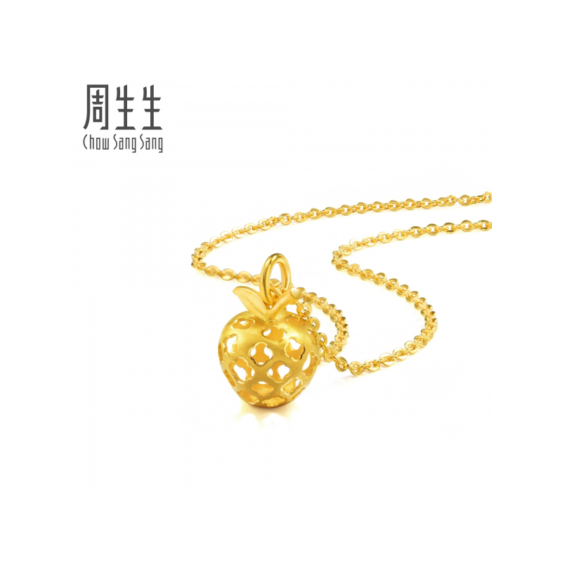 周生生(chow sang sang)黄金吊坠/项链82870p报价_参数_图片_视频