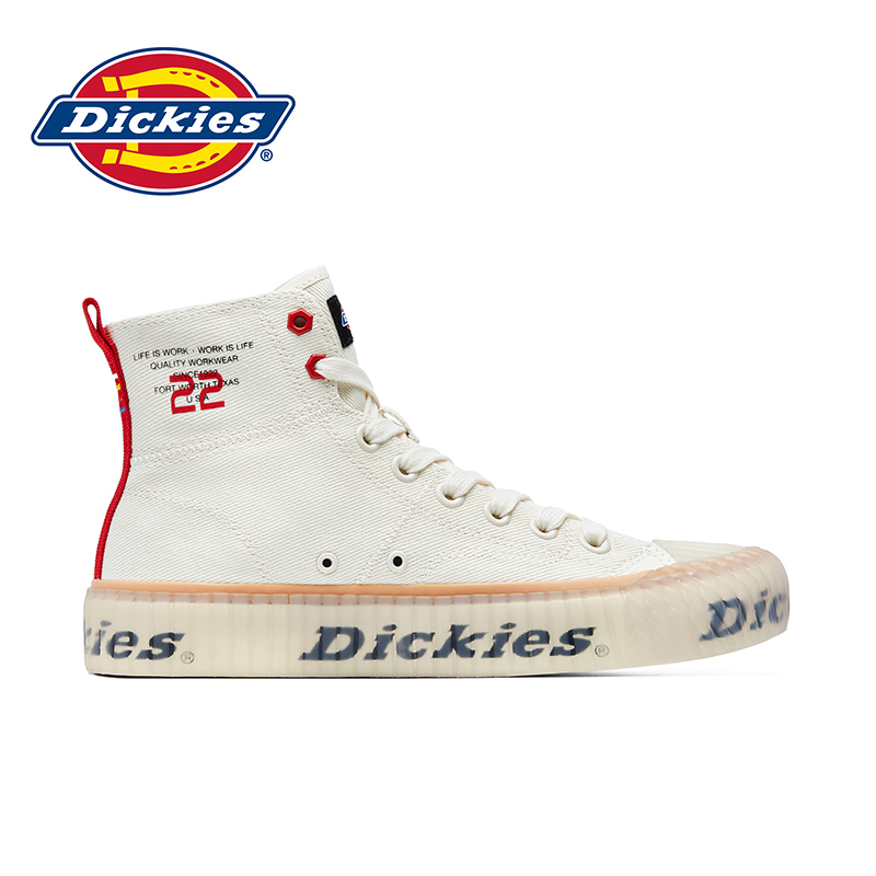 Dickies帆布鞋男2021春季新款潮流百搭情侣板鞋男士休闲鞋子潮203N50LXS41