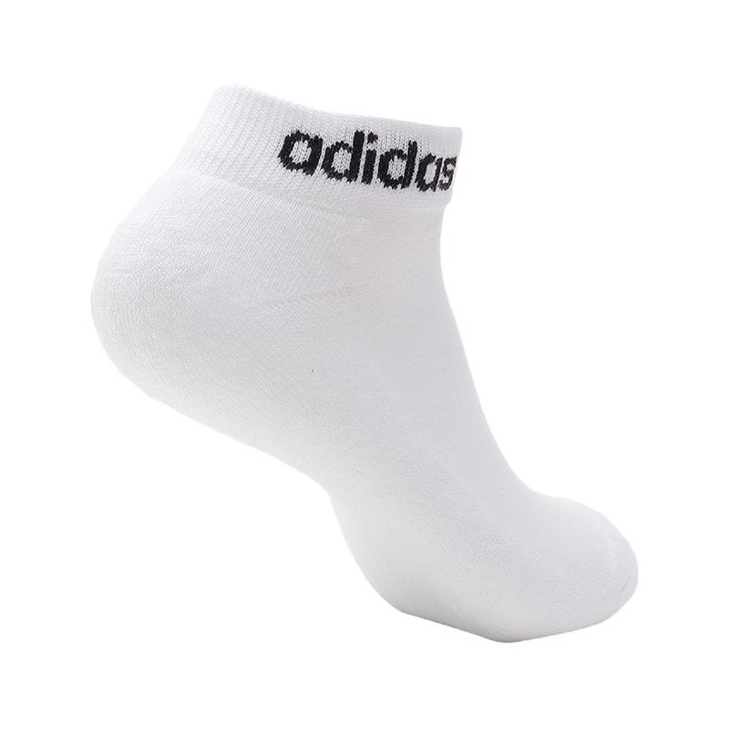 【自营】adidas阿迪达斯NEO男袜女袜运动配件三双装袜子FJ7715