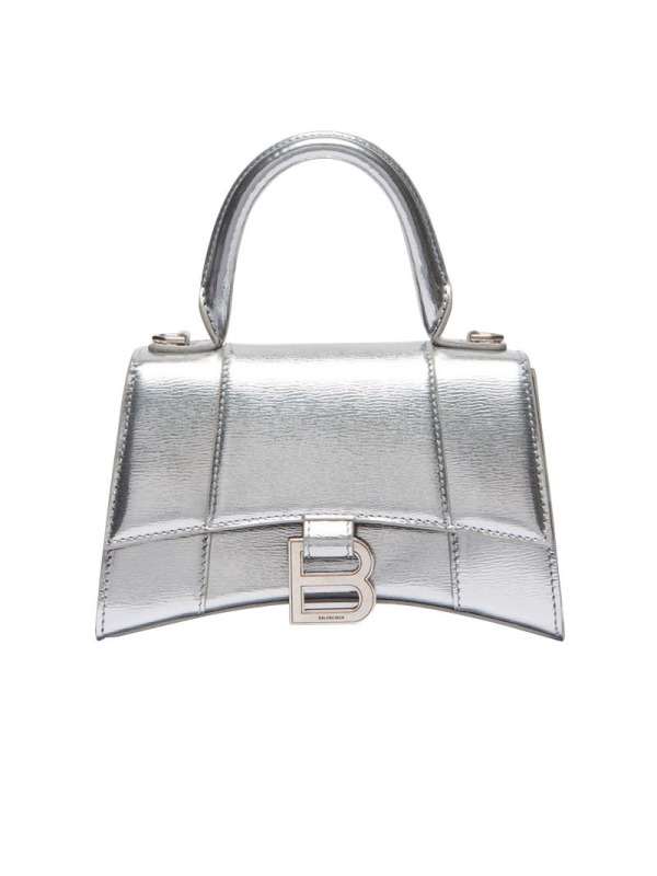 【预定】BALENCIAGA/巴黎世家HOURGLASS超小号手提包
