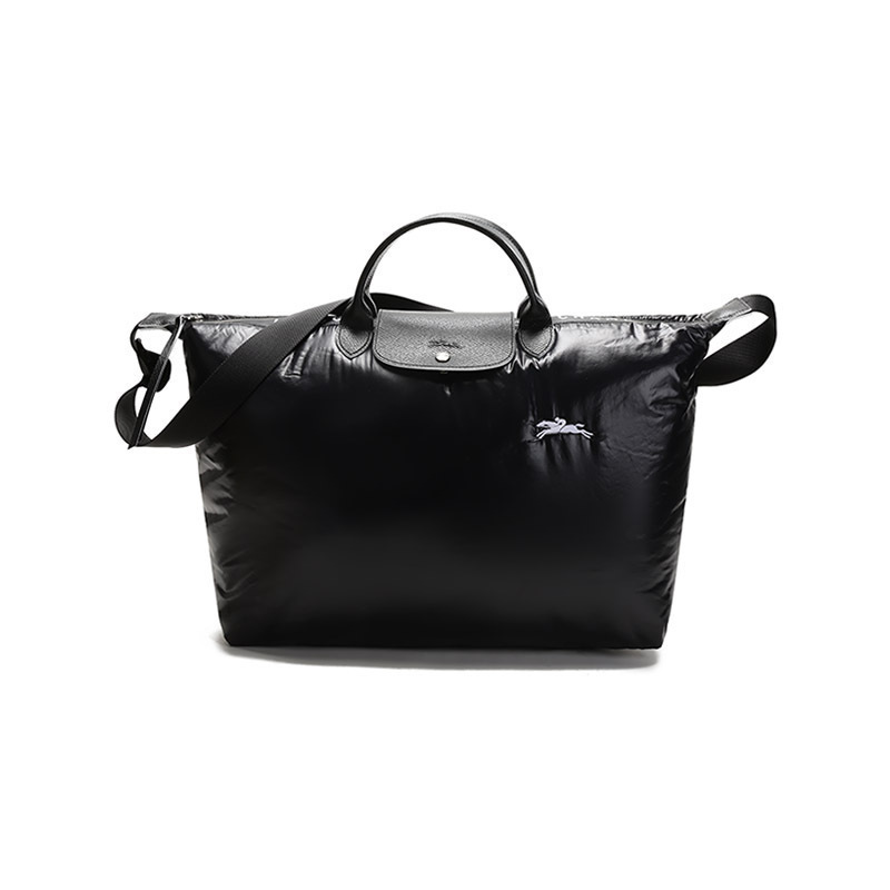 珑骧 LONGCHAMP 奢侈品 男女同款 大号织物短柄手提单肩斜挎包旅行包饺子包 1624 HYA