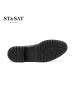 St&Sat/星期六冬季新款牛皮拼接蛇纹圆头短靴女鞋SS64117122