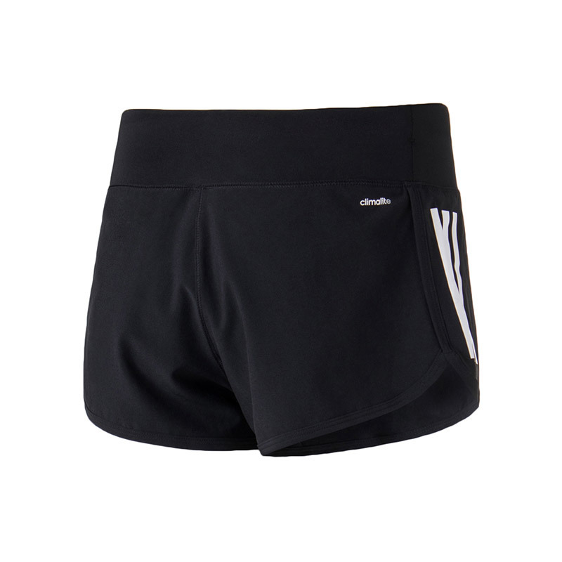 【自营】adidas阿迪达斯女装运动短裤综合训练三条纹运动服AJ4851