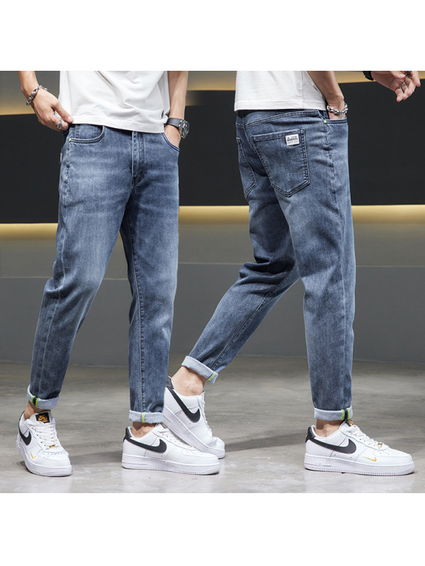 Ceba牛仔裤男 宽松男士九分牛仔裤子2022百搭 牛仔裤广东新塘镇男