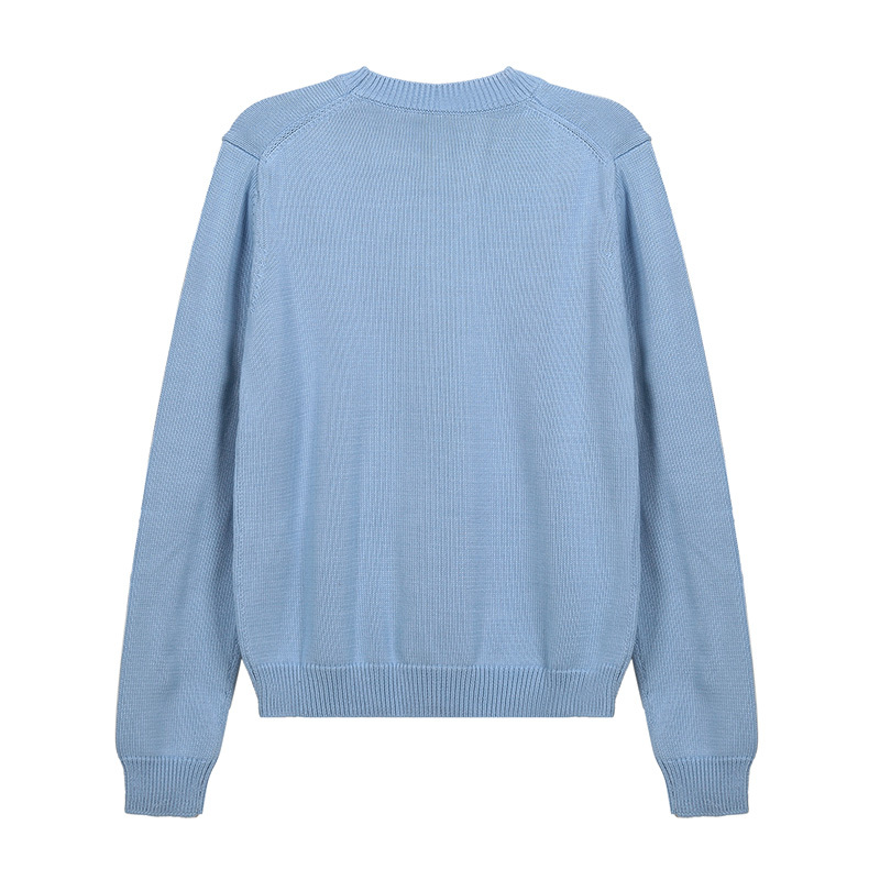 Kenzo 高田贤三 女款棉质圆领长袖毛衣针织衫 F95 2TO573 808