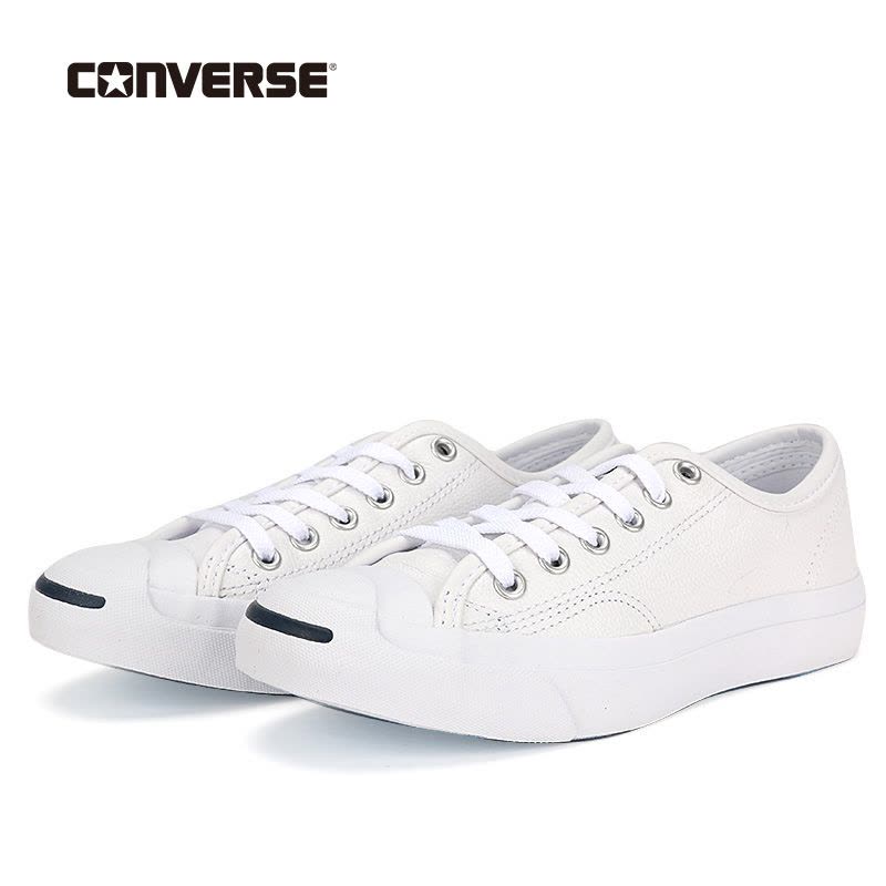 Converse匡威男女鞋开口笑春季小白鞋皮质经典休闲板鞋101509图片