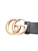 GUCCI 腰带 双G饰扣 光面皮 400593