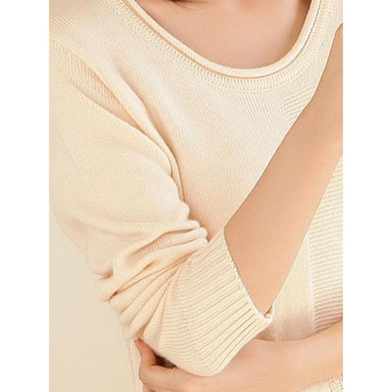 绒运利达长袖针织连衣裙秋冬女 中长款毛衣打底衫BF1127/00400
