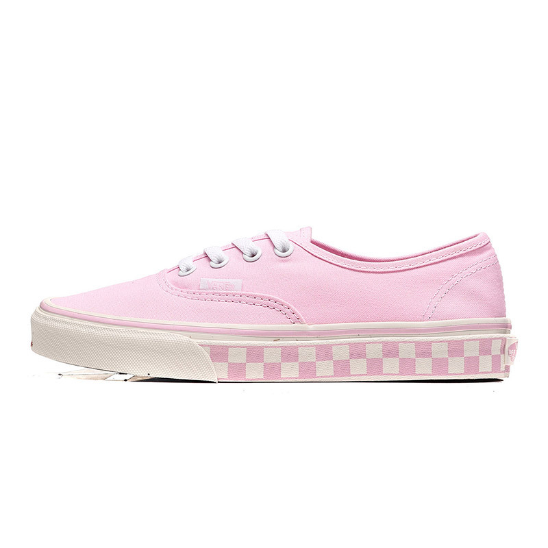 范斯VANS女鞋休闲鞋Authentic棋盘格VN0A38EMT1E VN0A38EMT1F粉色