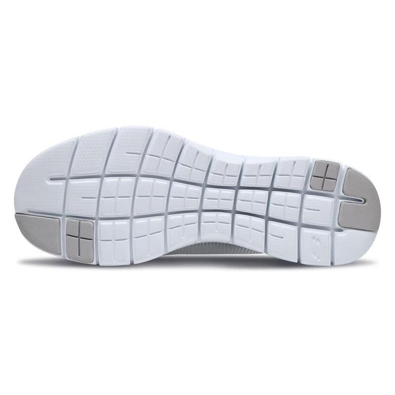斯凯奇Skechers 运动鞋 夏季男子时尚舒适面透气轻质低帮休闲鞋-666045-WHT图片