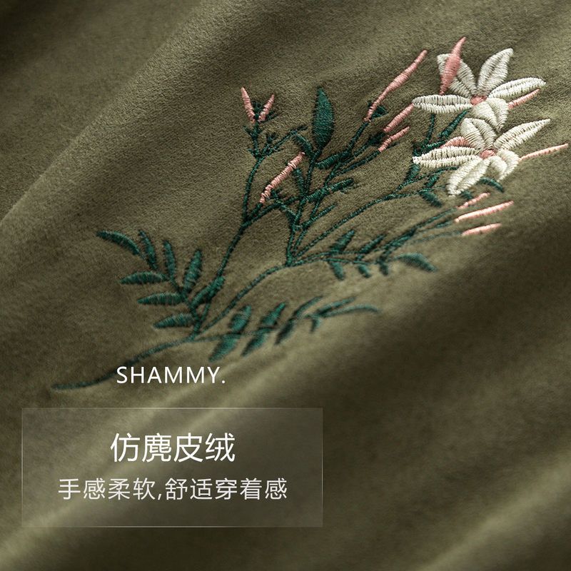 拉贝缇连衣裙新款秋装气质百搭修身刺绣短裙无袖荷叶边女60005848