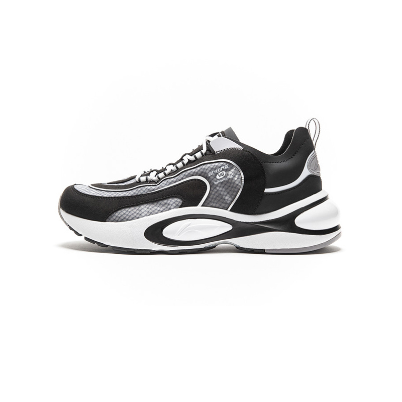 李宁(LI-NING)跑步鞋男士V8云减震潮流时尚防滑耐磨透气休闲运动鞋ARHP093
