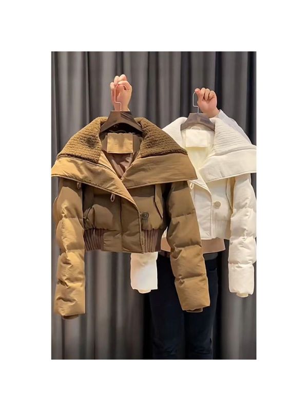 年新款棉服女冬季短款宽松韩版设计感棉衣加厚棉袄炸街外套潮