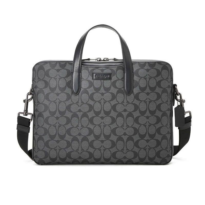 COACH 公文包 LOGO印花 织物 C2837图片