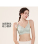乳胶兔耳朵杯胸罩法式蕾丝内衣无痕薄款大胸显小收副乳无钢圈文胸