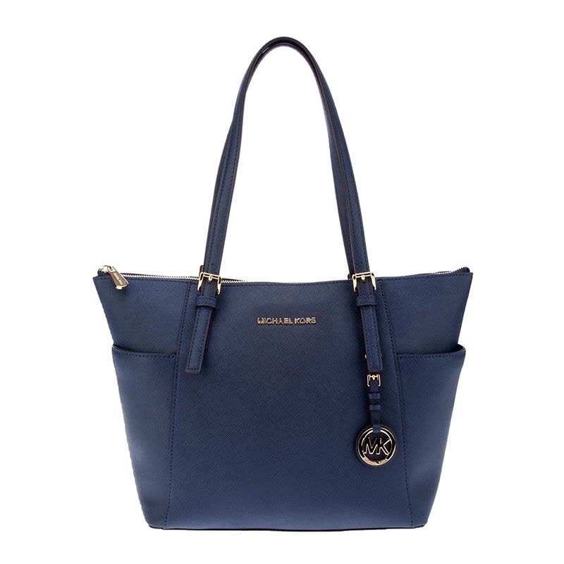 MICHAEL KORS JET SET ITEM 购物袋 LOGO圆环 光面皮 30F2GTTT8L图片
